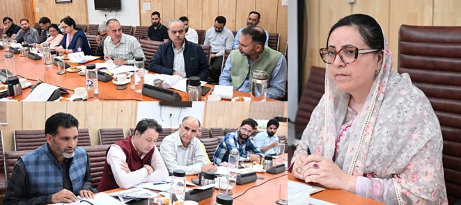 'Sustained efforts being made to ensure inclusive, equitable development across J&K: Sakeena Itoo'
